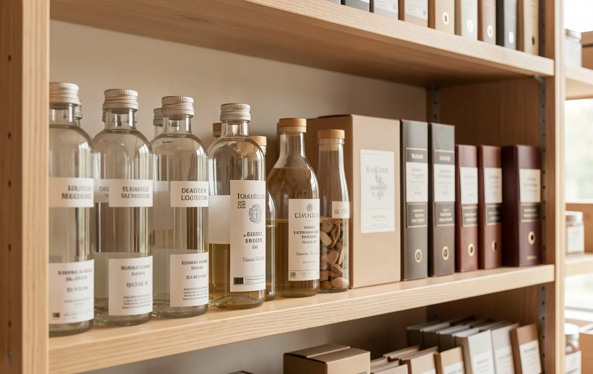 Retail Archive shelving specimen